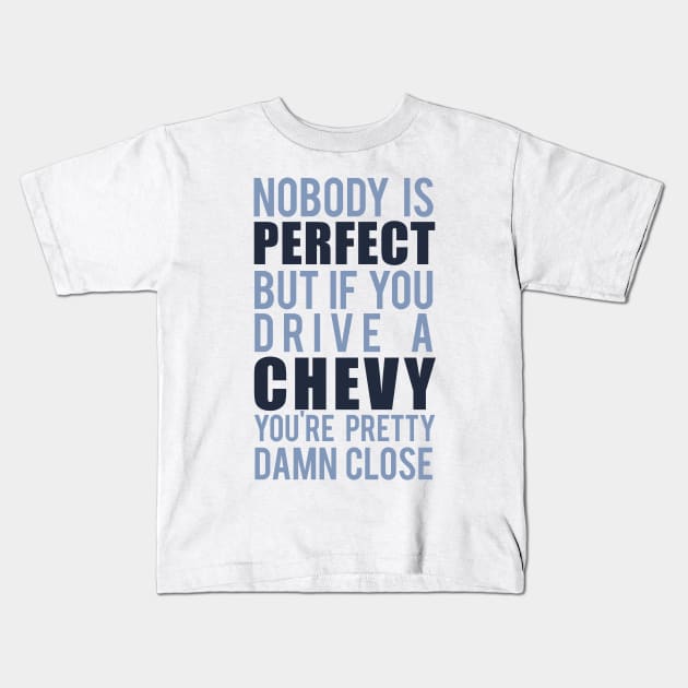 Chevy Owners Kids T-Shirt by VrumVrum